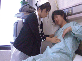 ナースに勃起チ○ポ見せて射精介助を頼むと、どんな結末が･･･！？4時間　サンプル画像02